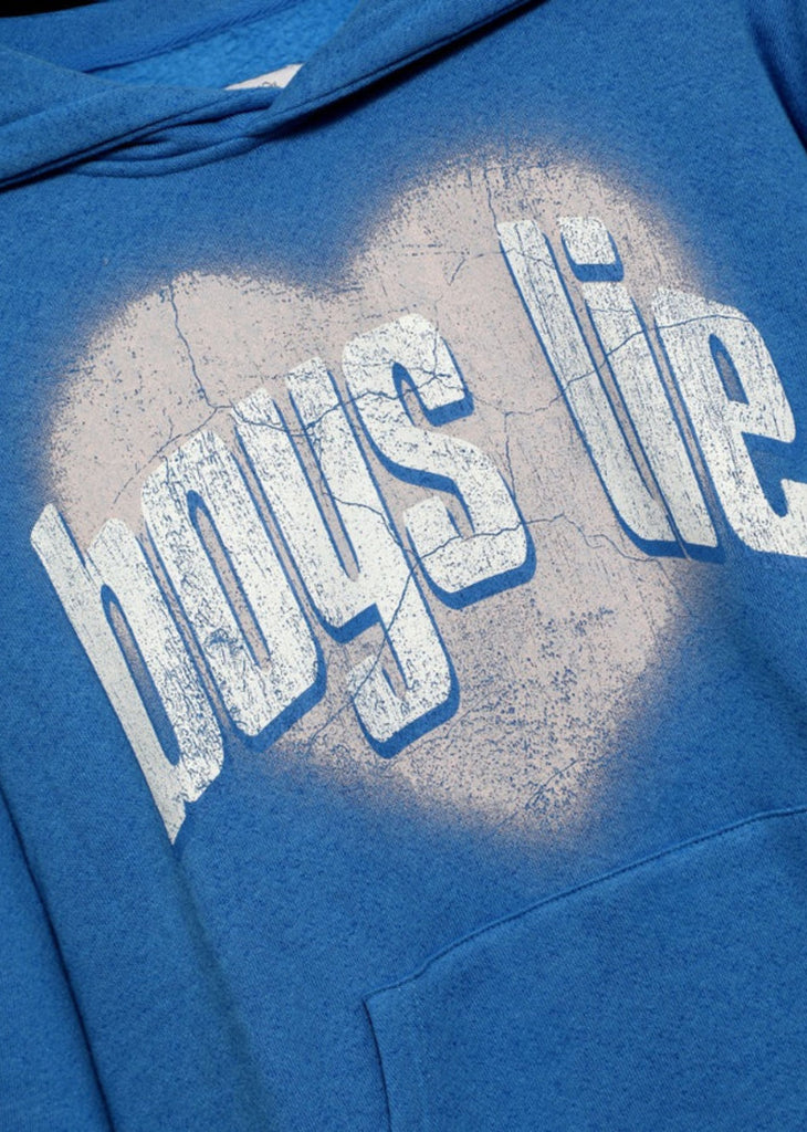 Boys Lie Charmer Racer Hoodie ★ Blue