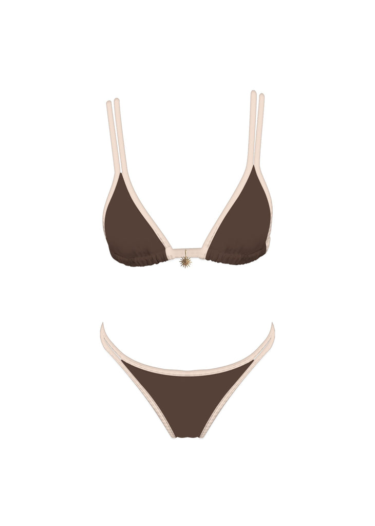 Saturday Sun Bikini Top ★ Brown