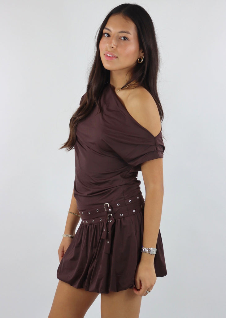 One More Saturday Dress ★ Brown