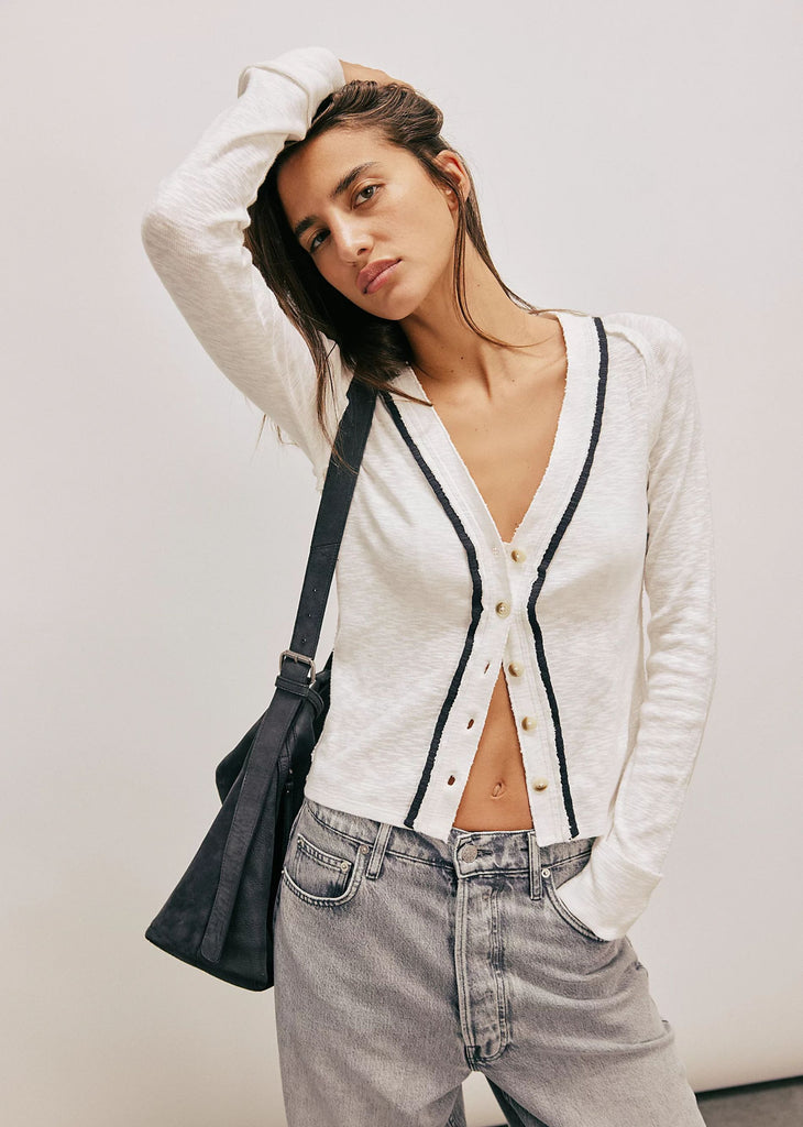 Free People Tipton Cardi ★ White