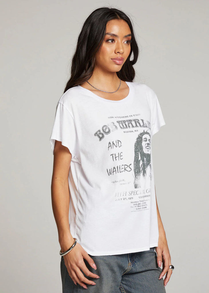 CHASER Bob Marley Band Tee ★ White