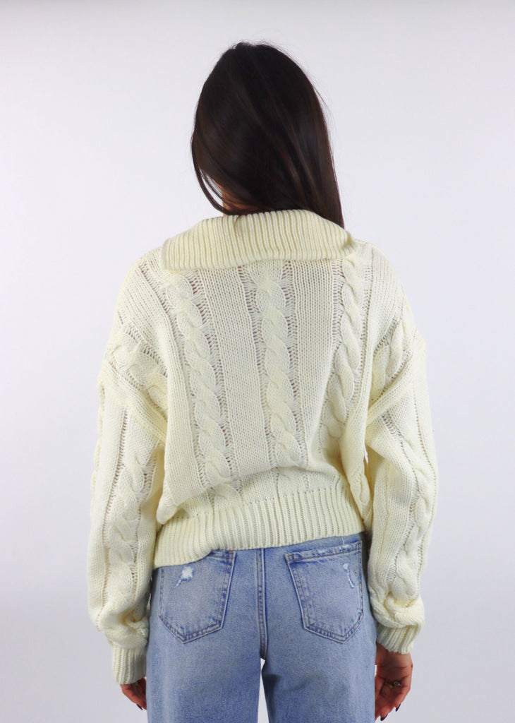 All I Wanna Do Sweater ★ Cream