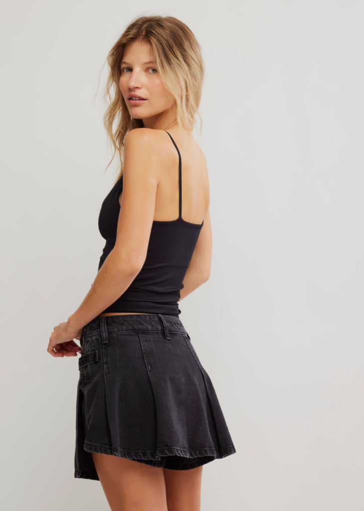 Free People Seamless V-Neck Cami ★ Black