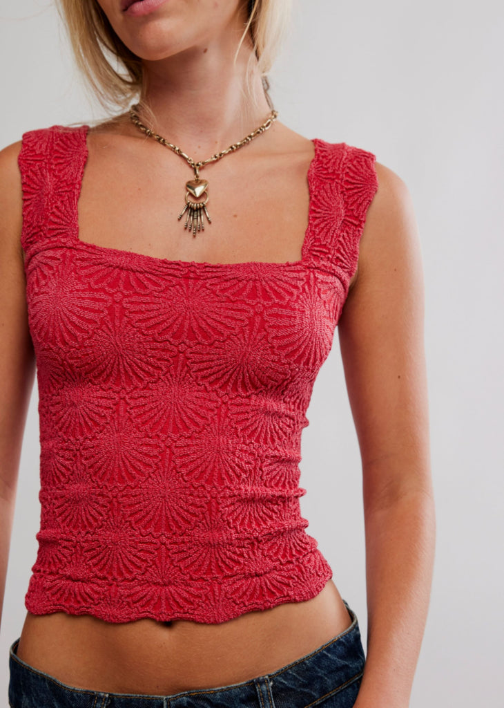 Free People Love Letter Cami ★ Red