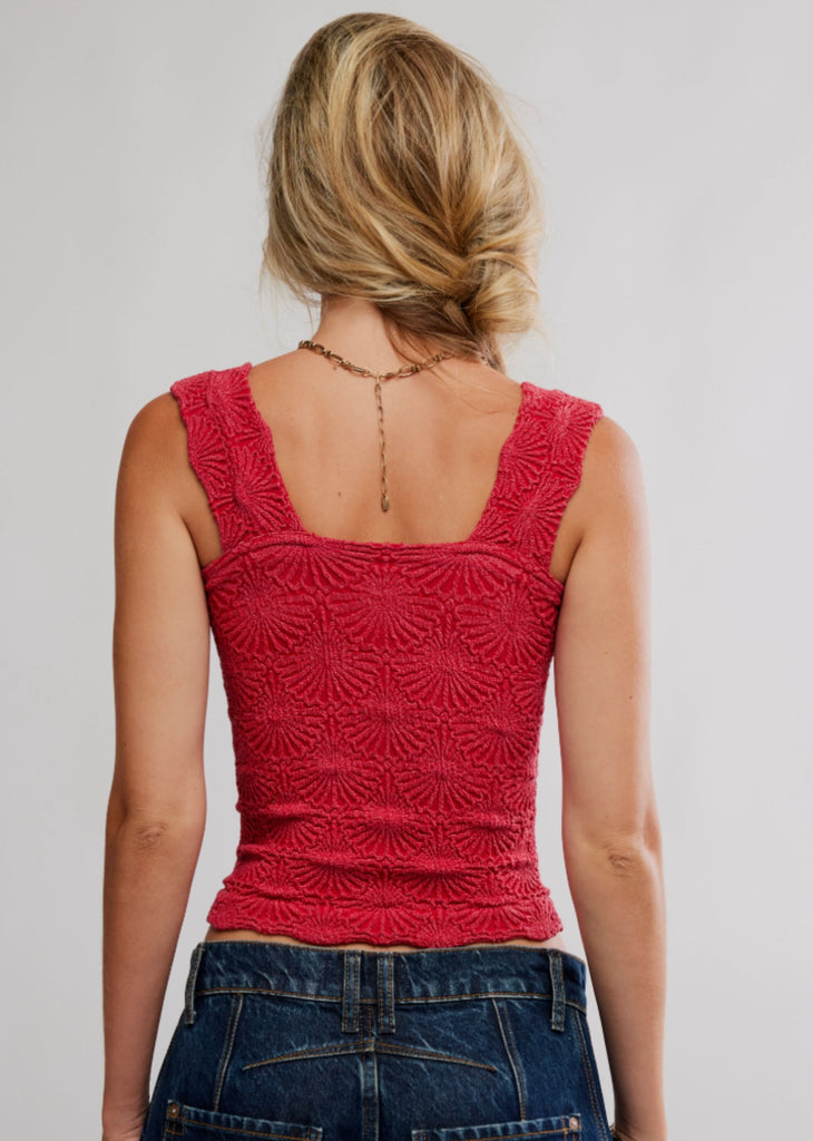 Free People Love Letter Cami ★ Red