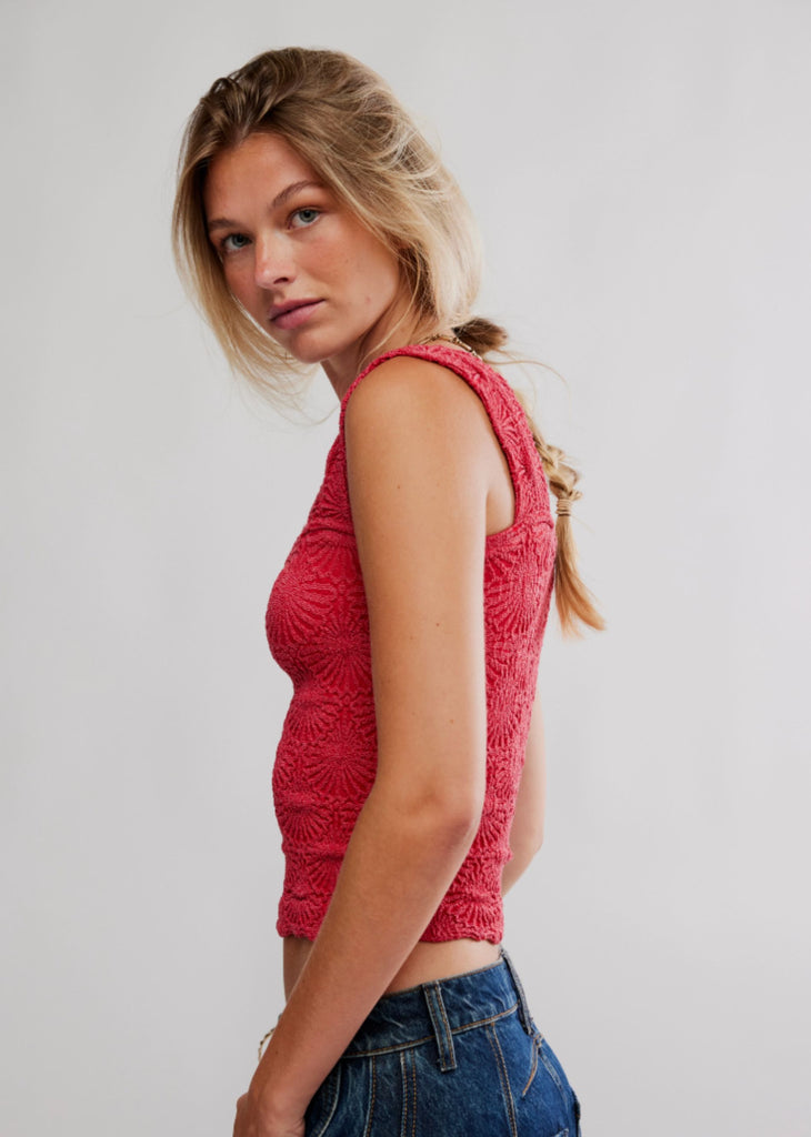 Free People Love Letter Cami ★ Red
