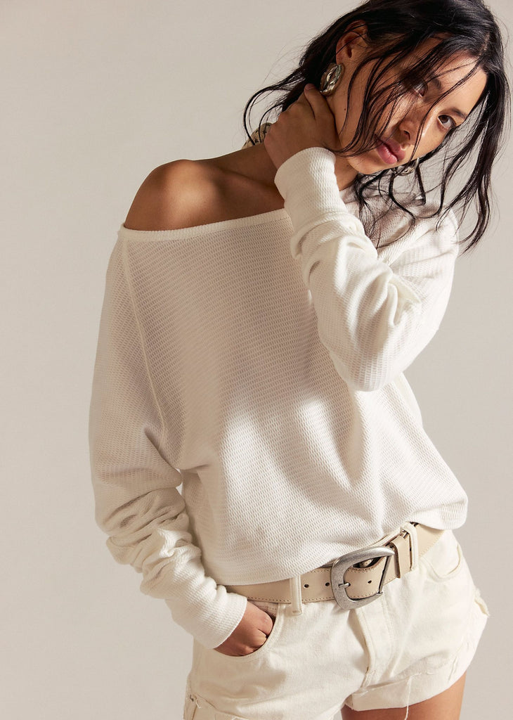 Free People Jess Long Sleeve ★ White