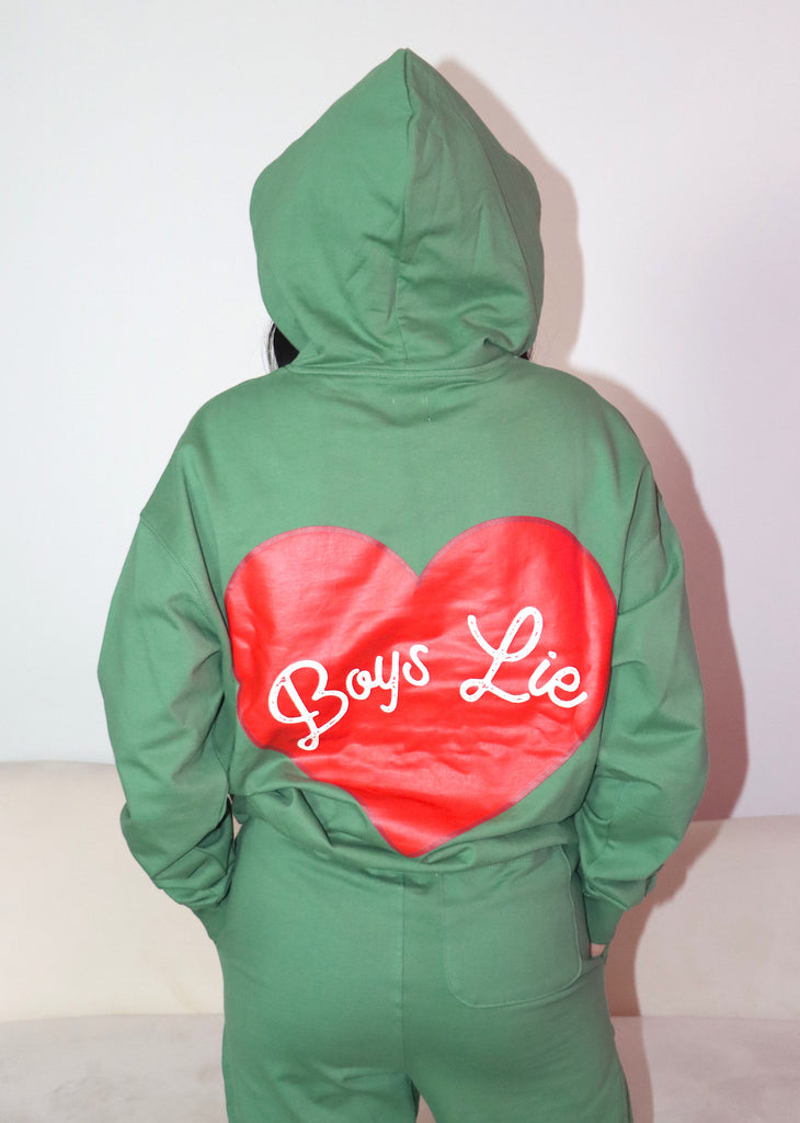 boys lie oversized fit hoodie with angel graphic on front and front pocket 