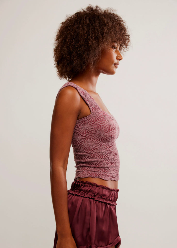 Free People Love Letter Cami ★ Burgundy