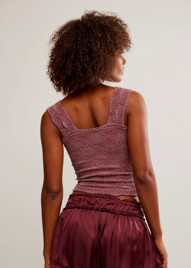 Free People Love Letter Cami ★ Burgundy