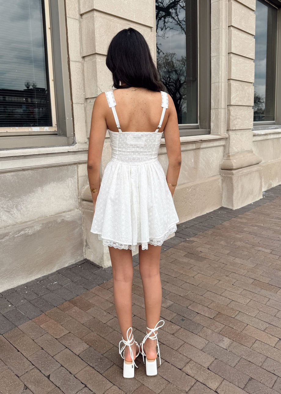 Sweet Thing Mini Dress White Rock N Rags Sweet Thing Mini Dress White Rock N Rags