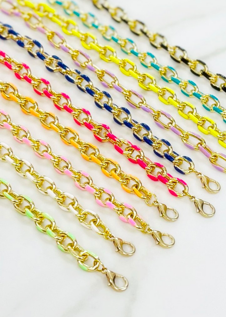 Neon Chain Bracelet ★ Multi-Color