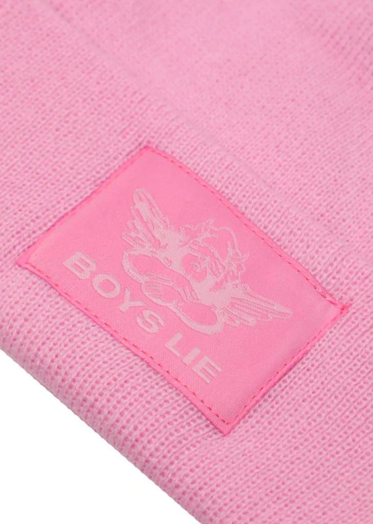 Boys Lie V2 Beanie ★ Pretty In Pink