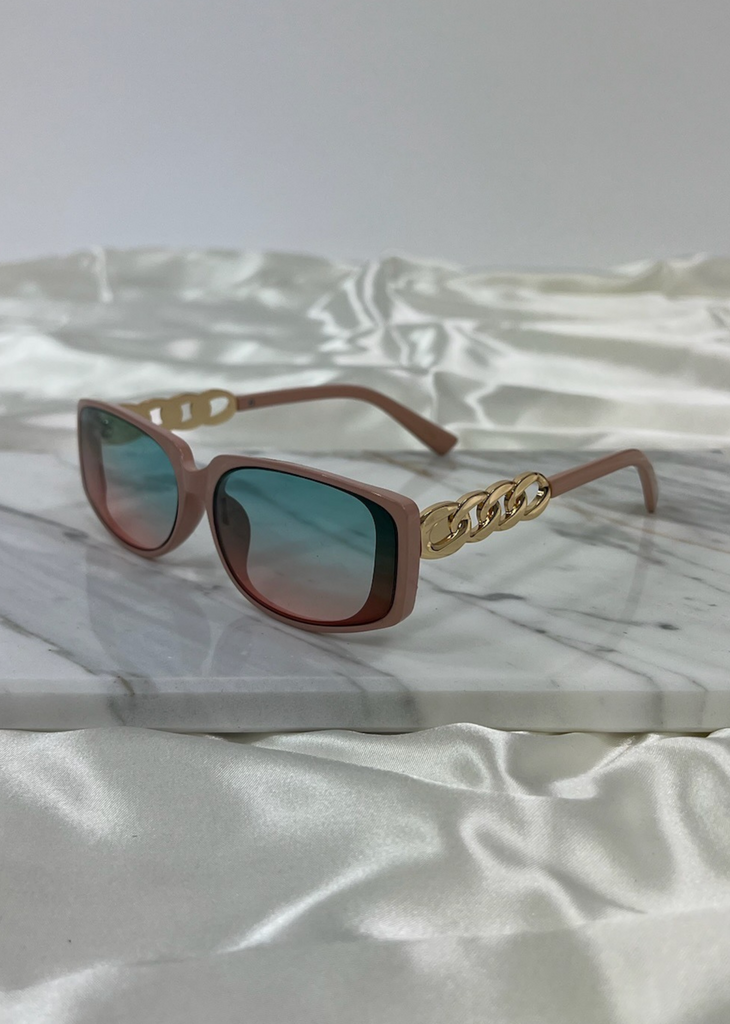 Fashion Killa Chain Link Sunglasses ★ Multi