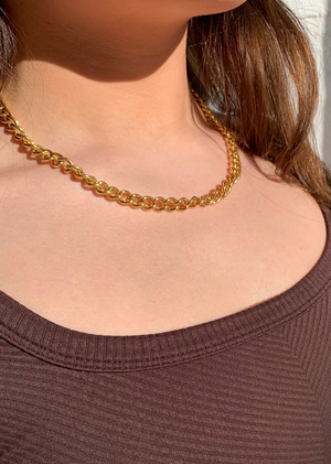 Chunky Link Necklace ★ Gold