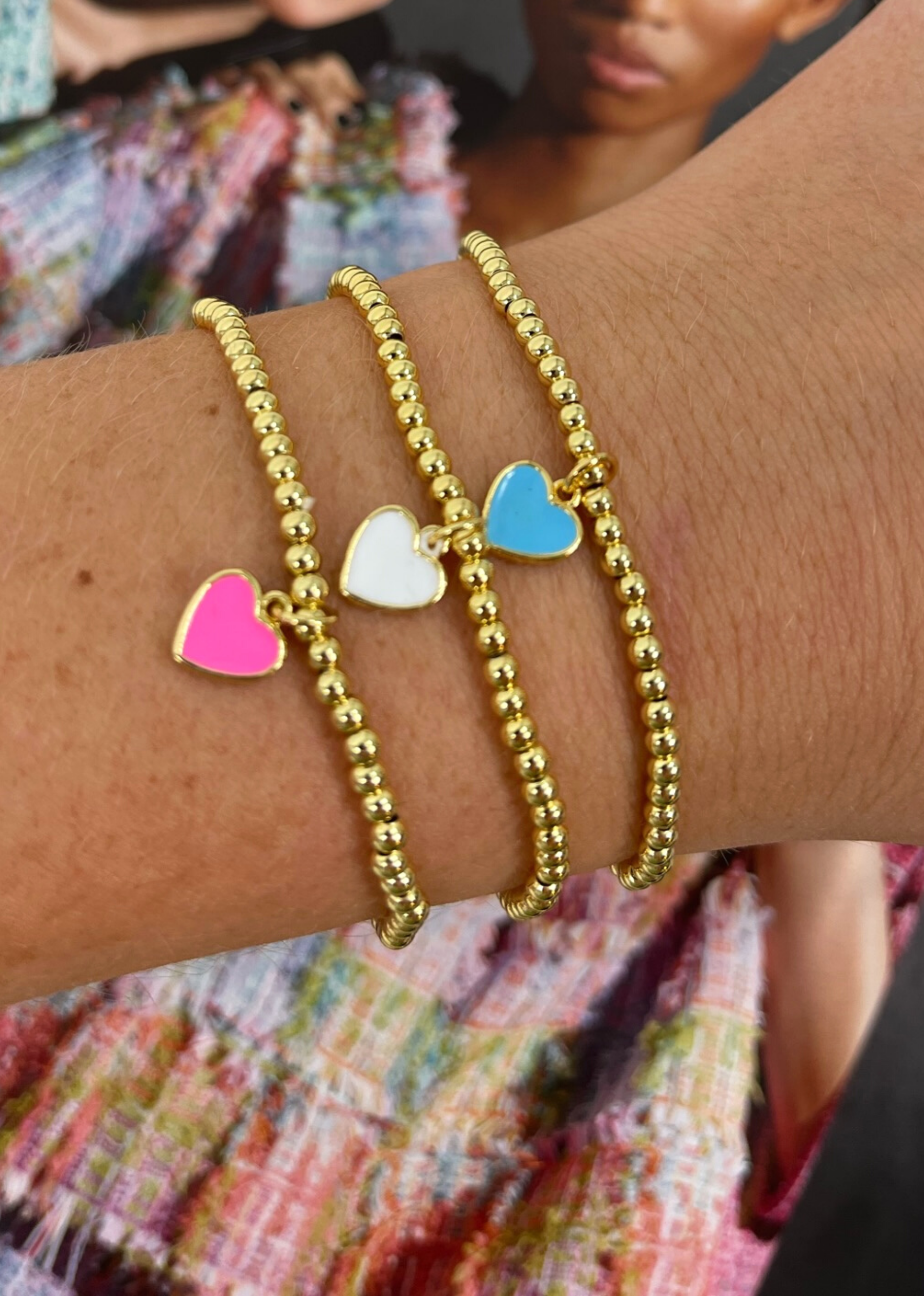 Rose Gold Jared Heart Bracelet Shy Creation Diamond Heart Bracelet