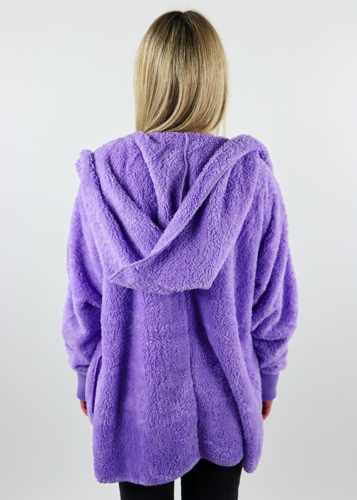 Fuzzy Jacket ★ Lavender