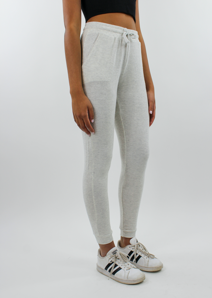 Just The Way You Are Joggers ★ Oatmeal - Rock N Rags