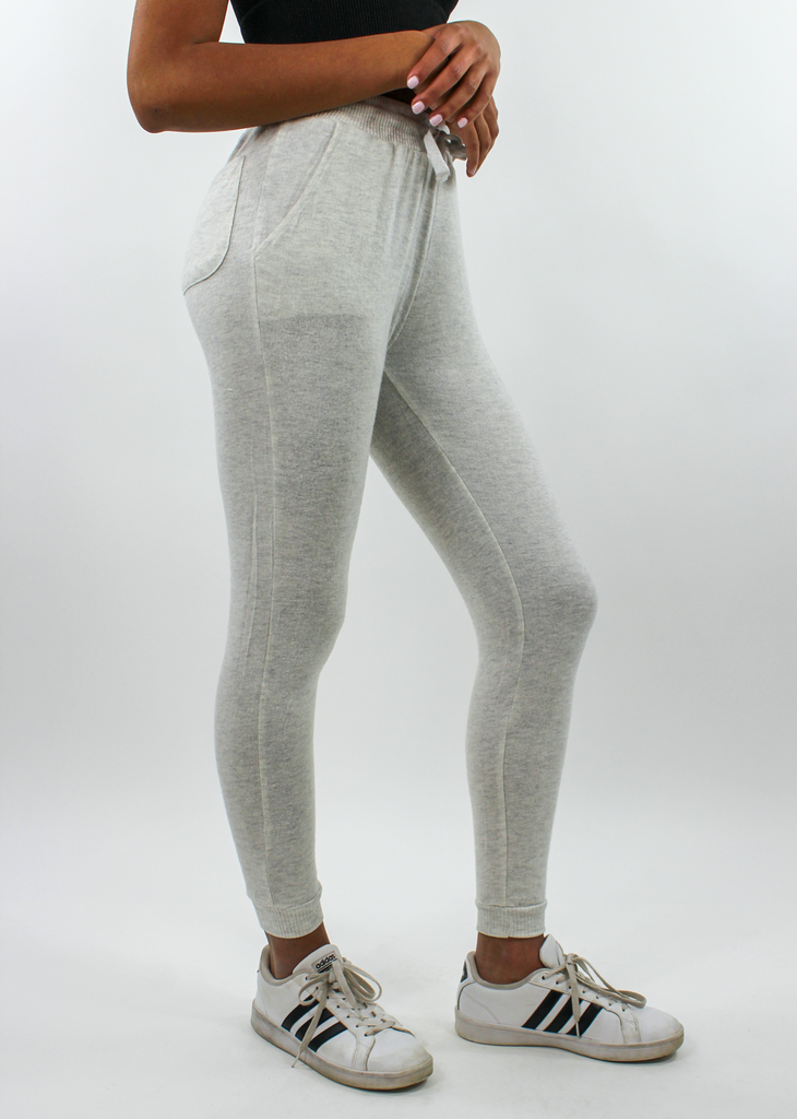 Just The Way You Are Joggers ★ Oatmeal - Rock N Rags