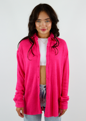 Nobody But You Shacket ★ Hot Pink