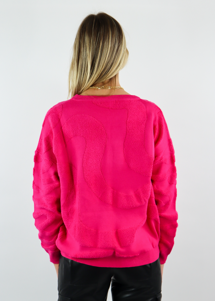 One Time Sweater ★ Hot Pink
