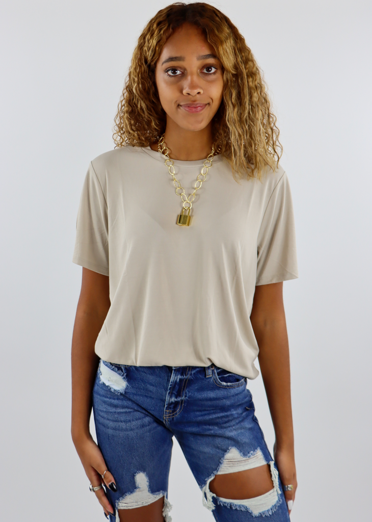 Show Me Tee ★ Beige