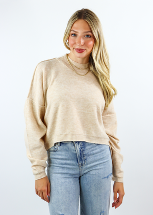 Right On Time Sweater ★ Oatmeal