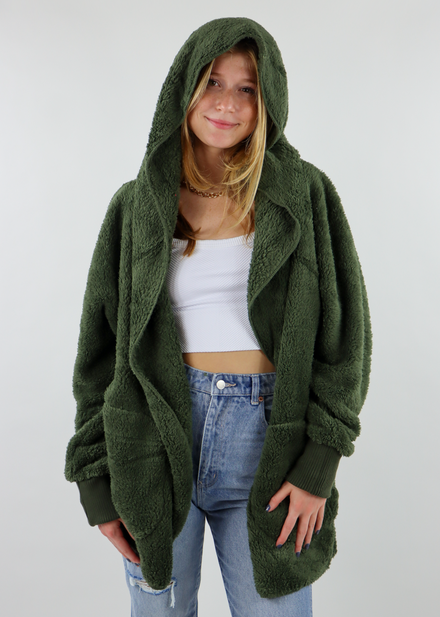 Fuzzy jackets on sale