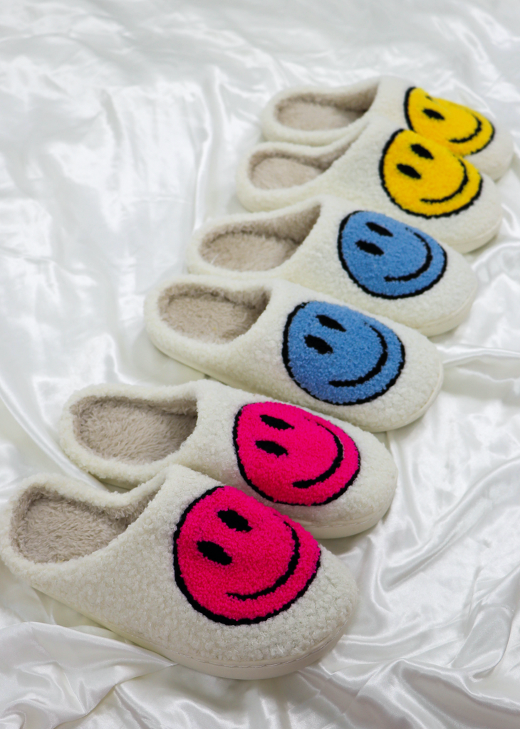 Smiley Slippers ★ Blue