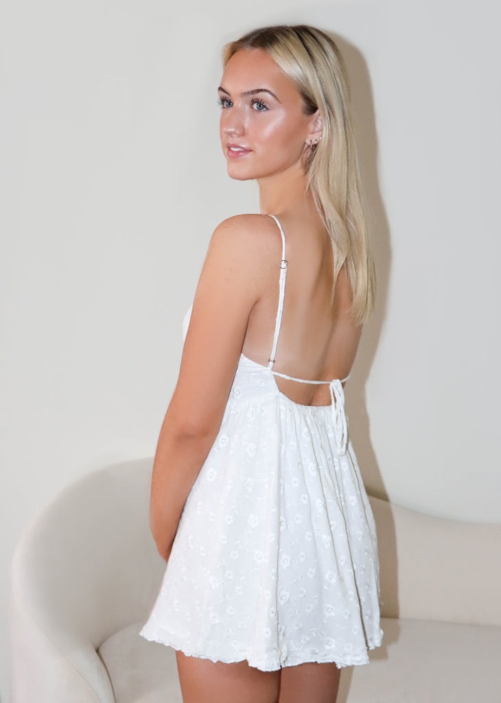 Hands On Me Dress ★ White