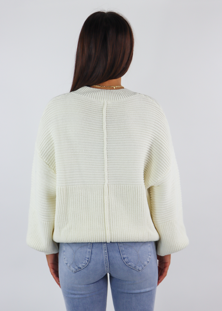 Love Me More Sweater ★ Ivory