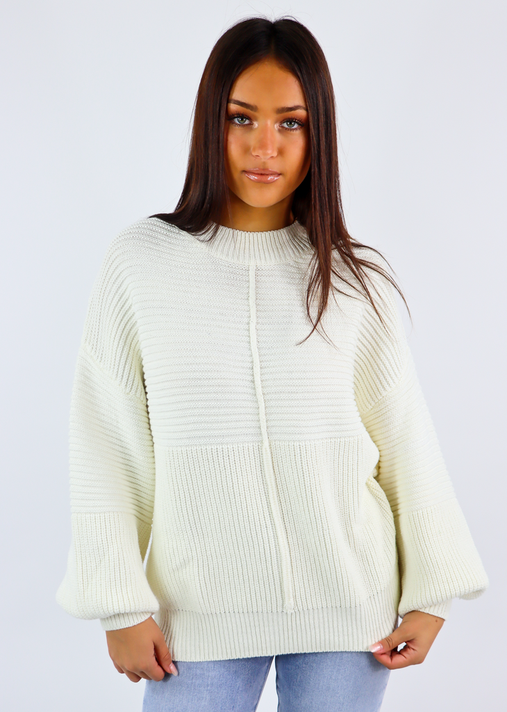 Love Me More Sweater ★ Ivory