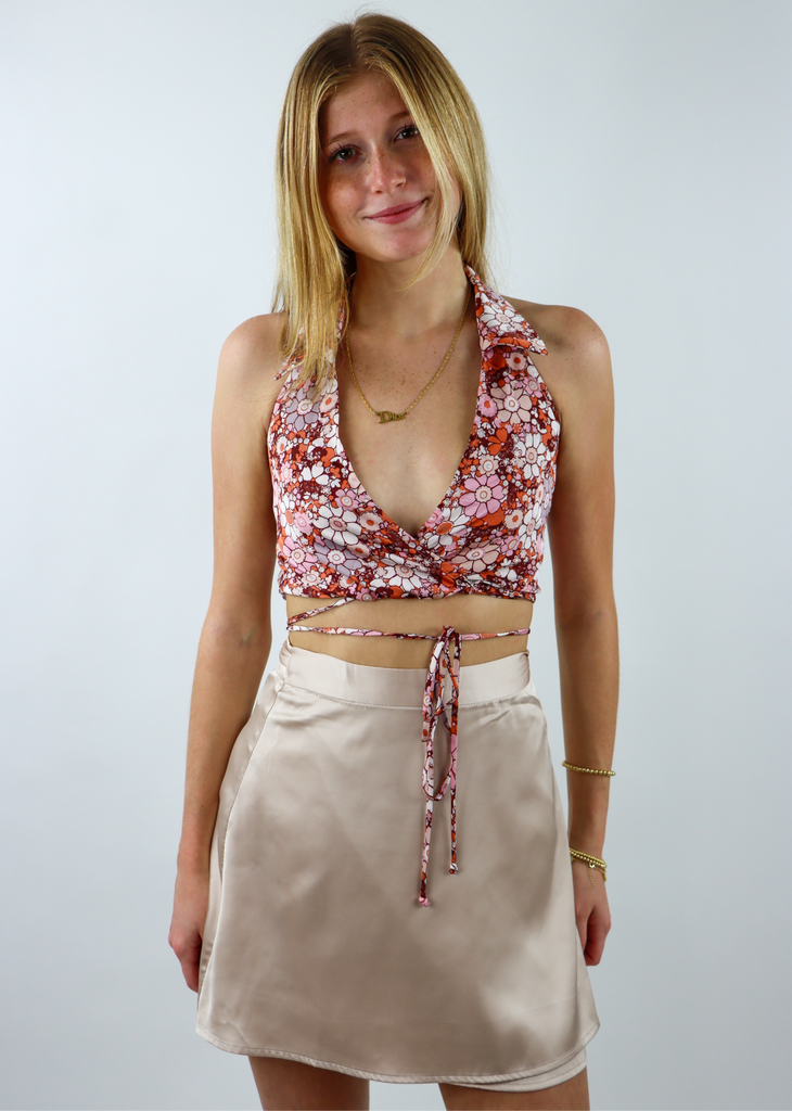 Just Another Girl Tank ★ Pink Floral