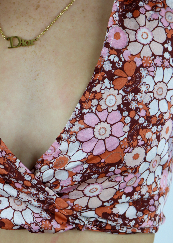 Just Another Girl Tank ★ Pink Floral