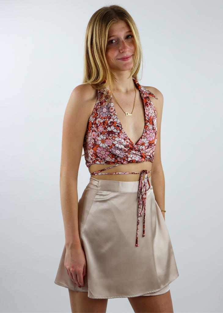 Just Another Girl Tank ★ Pink Floral