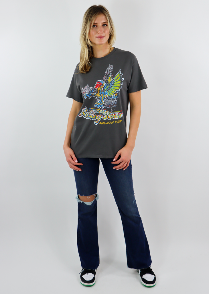 Rolling Stones American Tour Graphic Tee ★ Charcoal