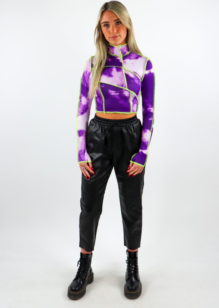 Aspen Long Sleeve Top ★ Purple – Rock N Rags