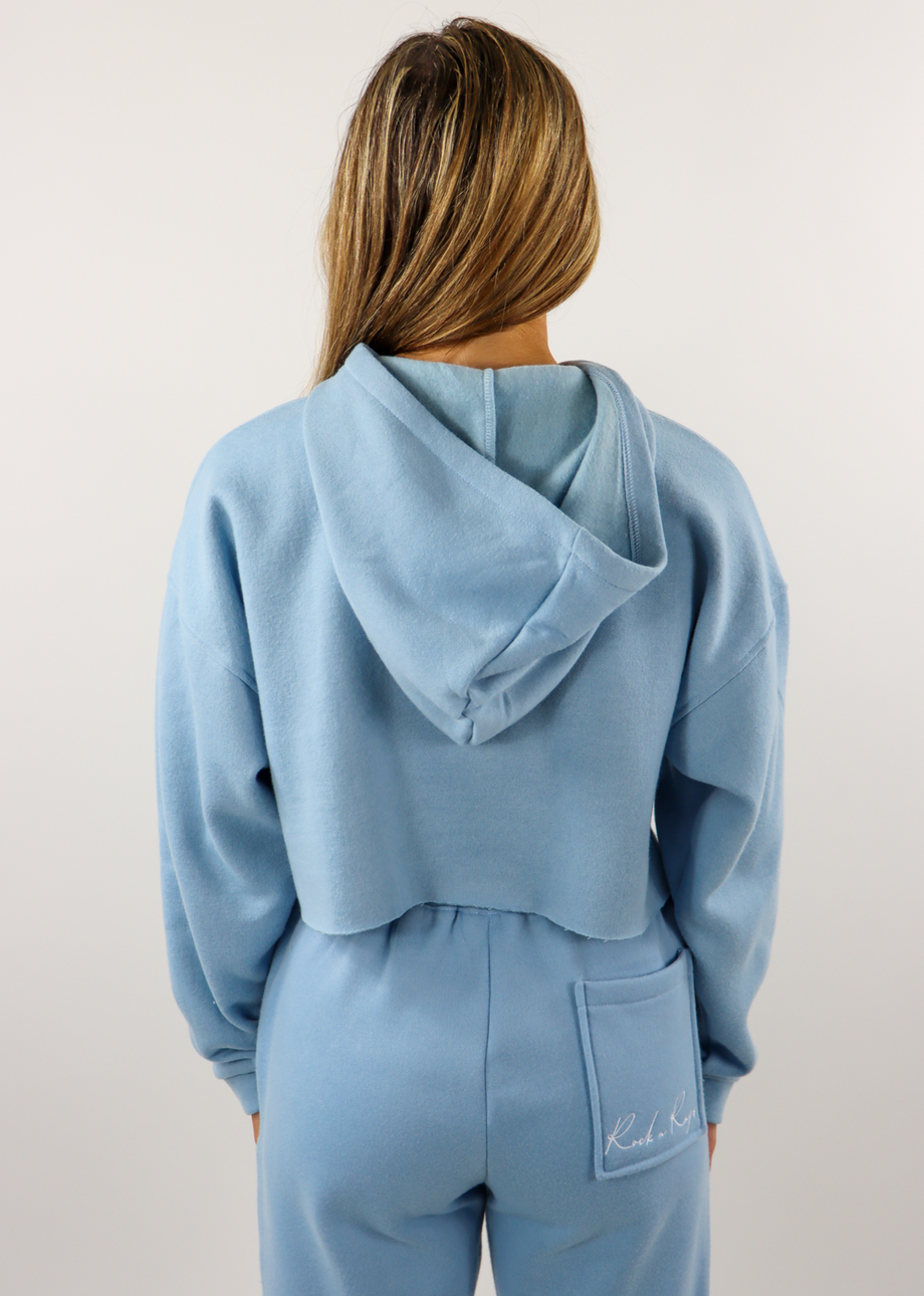 Blue sales rag hoodie