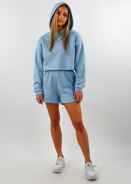 Rock N Rags Signature Sweat Shorts ★ Baby Blue