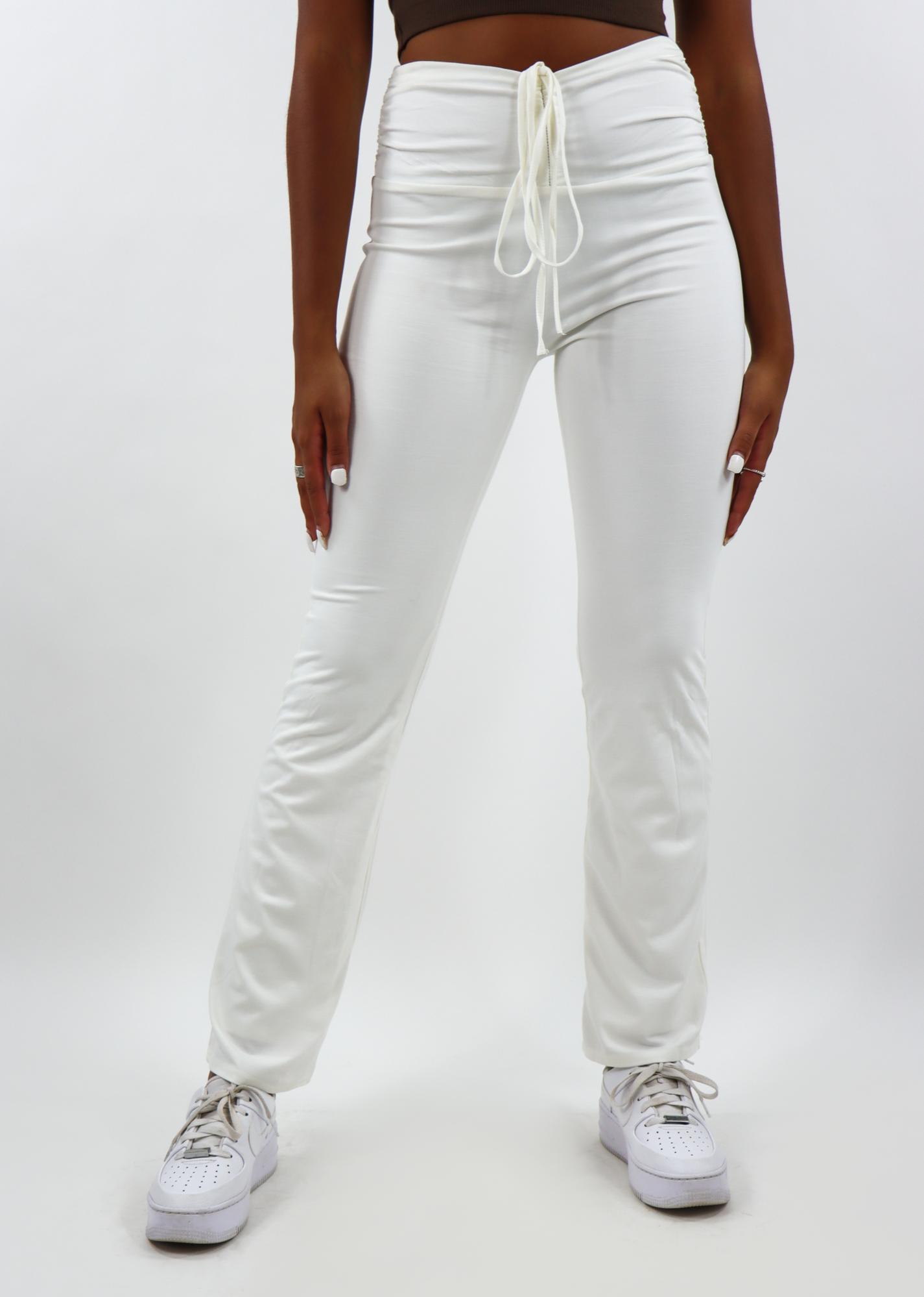 Stay Next To Me Pants ☆ White – Rock N Rags