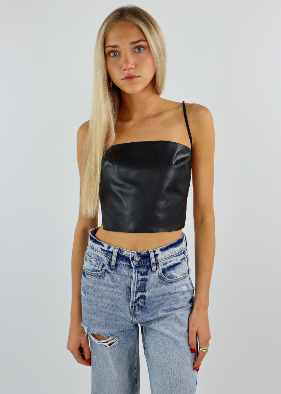 With Your Love Tube Top ☆ Black – Rock N Rags