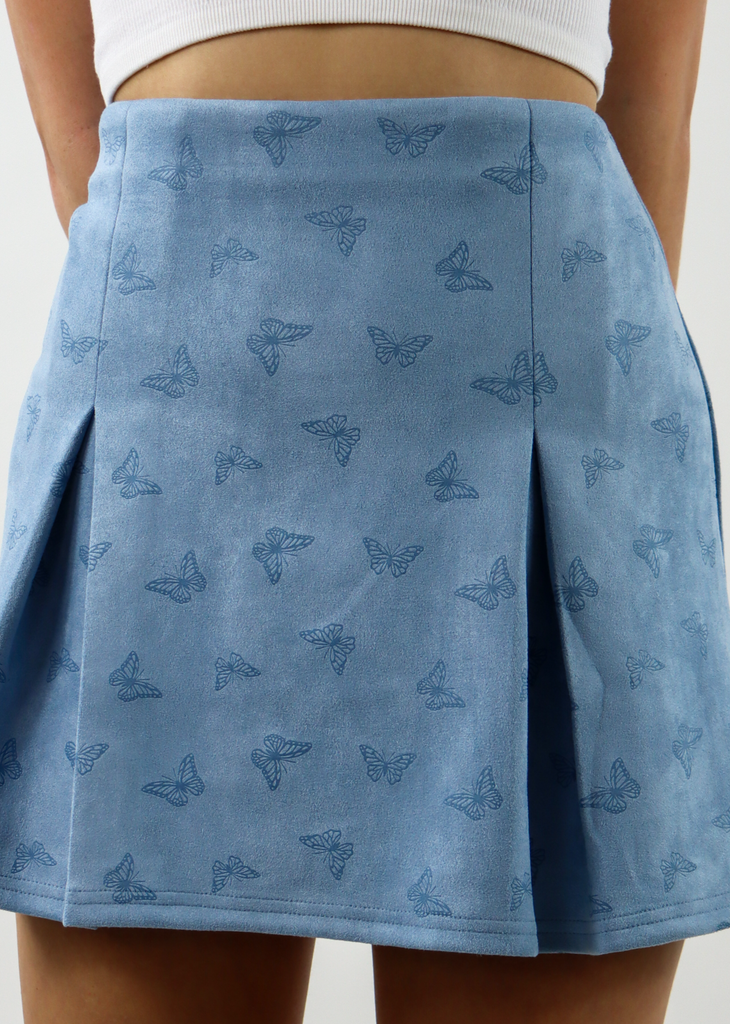 Butterfly Doors Skirt ★ Baby Blue