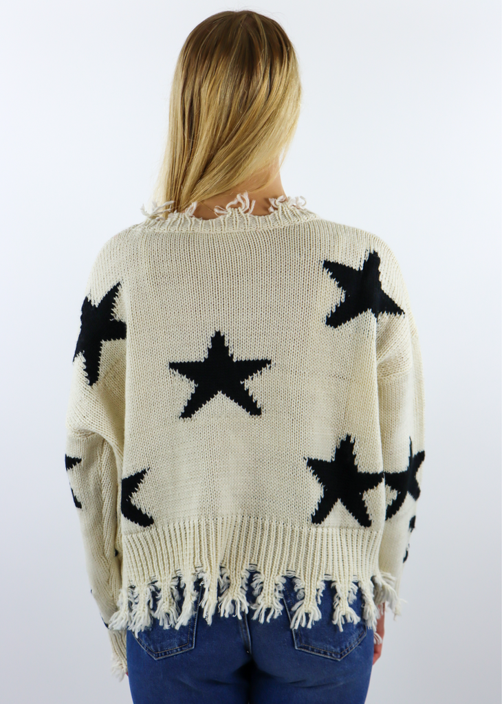 Starstruck Sweater ★ Cream