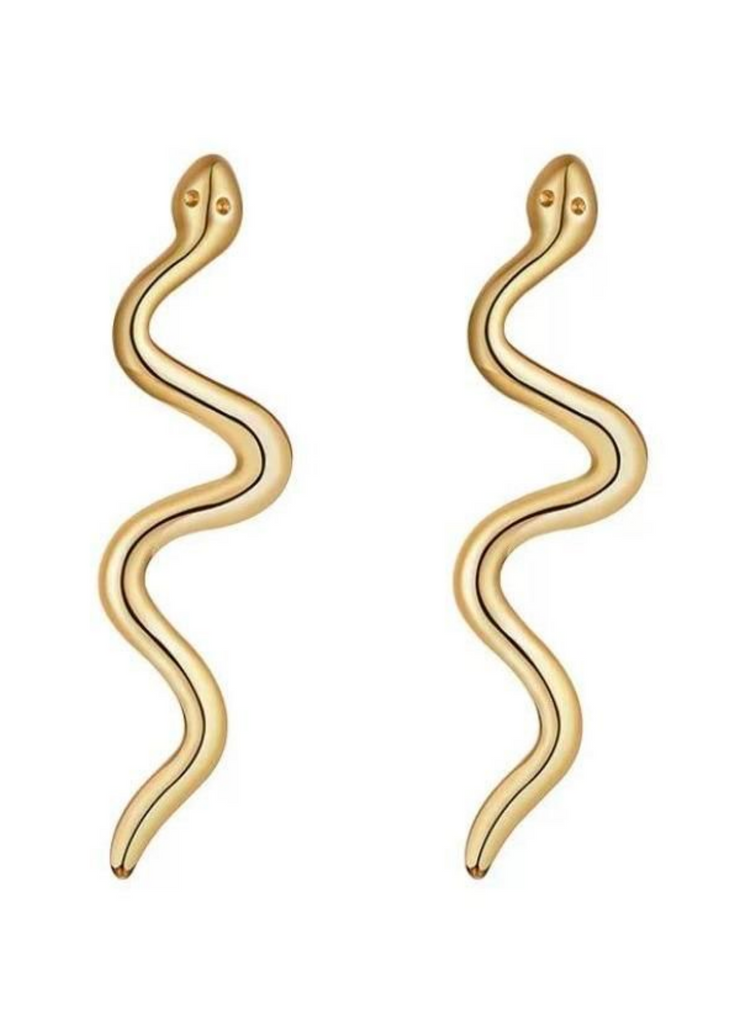 Snake Charmer Earrings ★ Gold