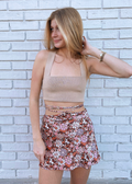 Just Another Girl Wrap Skirt ★ Pink Floral
