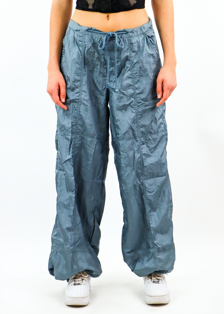 Ready To Fly Parachute Pants ★ Silver