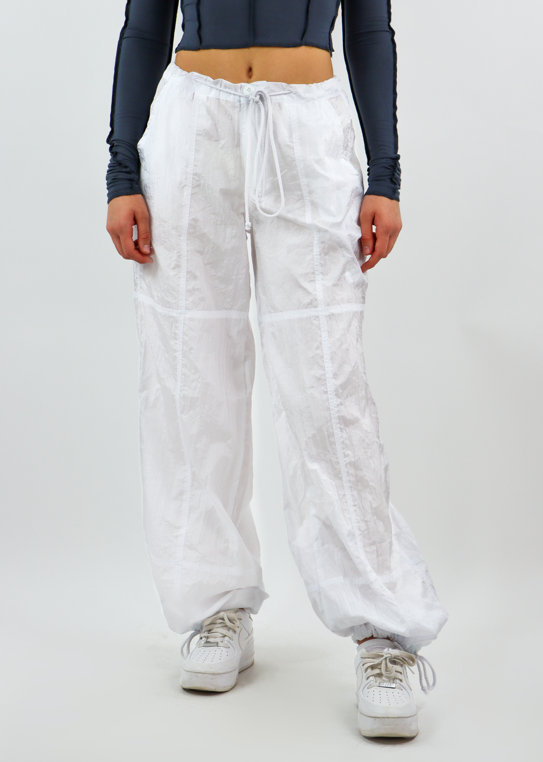 Ready To Fly Parachute Pants ☆ White